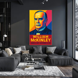 William McKinley Presidential Portrait Poster