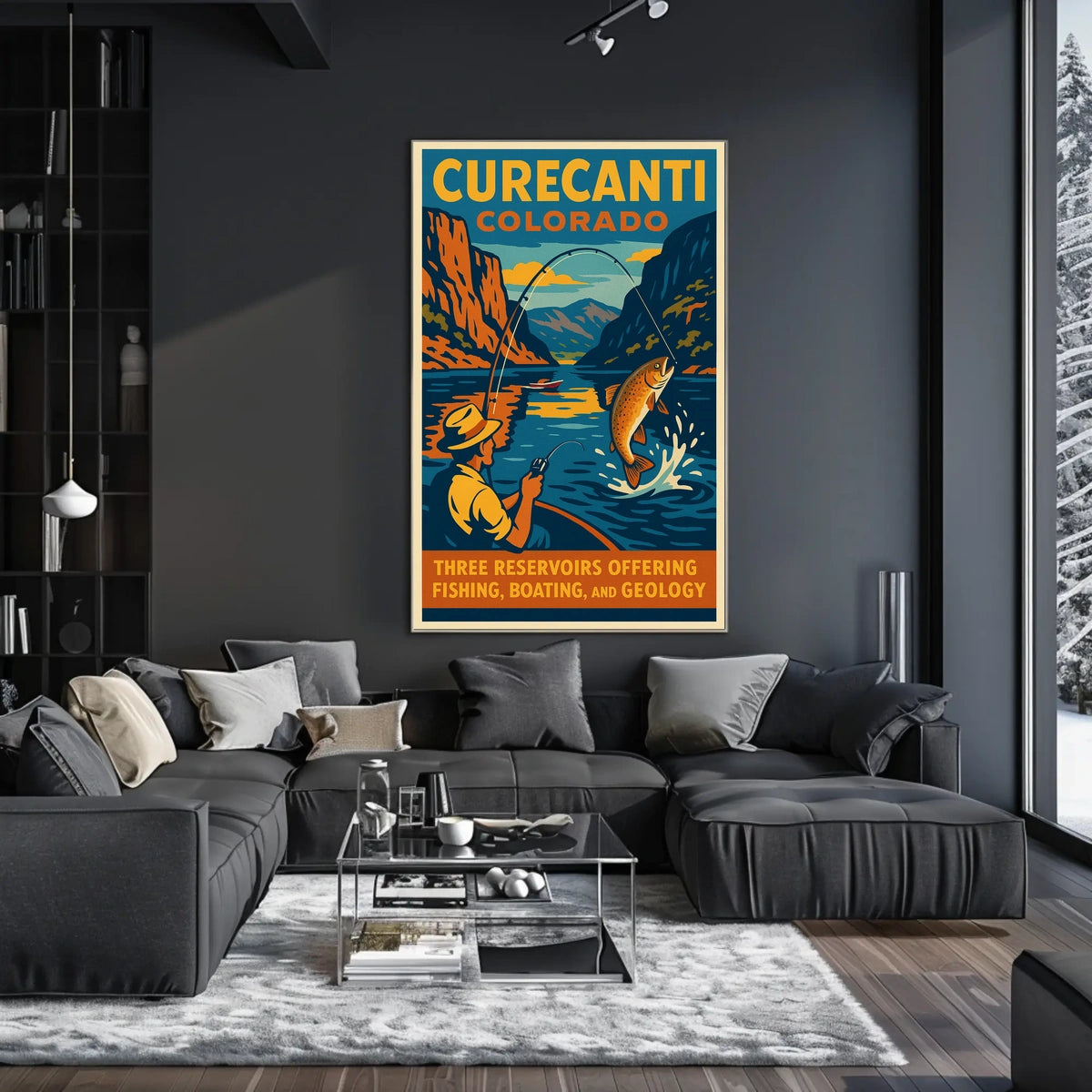 Curecanti Colorado Adventure Poster