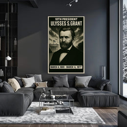 Ulysses S. Grant 18Th President Poster