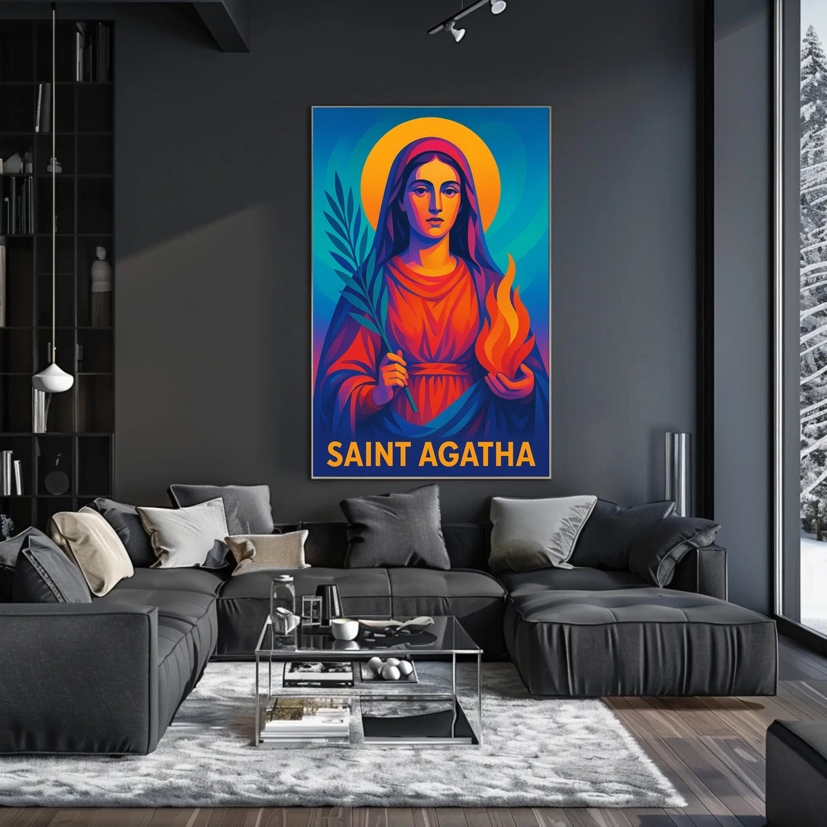 Saint Agatha Poster