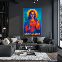 Saint Agatha Poster