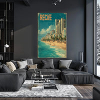 Recife Beachfront Poster