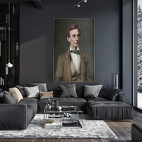 Abraham Lincoln Early Daguerreotype Vintage Poster PosterGoat