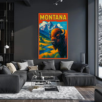 Montana Wilderness Poster