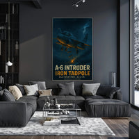 Grumman A-6 Intruder Combat Aircraft Poster