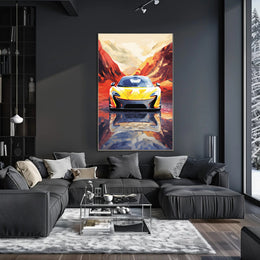Vibrant Velocity Poster PosterGoat