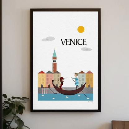Venice: Romantic Gondola Ride Poster
