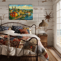 Antigua and Barbuda A Vibrant Landscape Poster