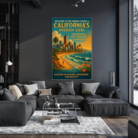 Californias Hidden Gem Poster PosterGoat