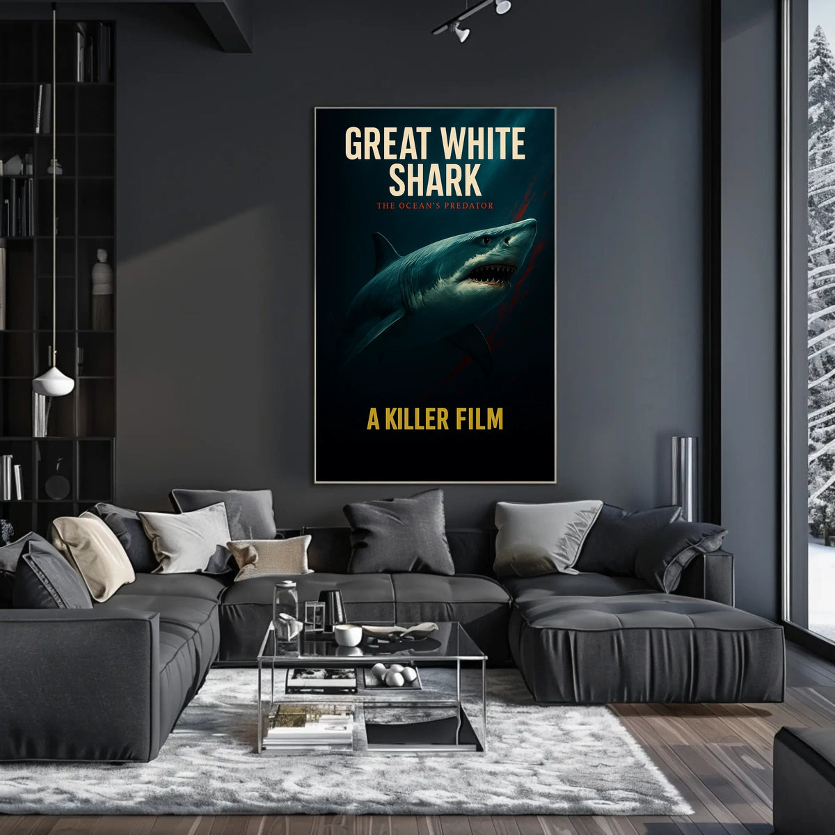 Great White Shark The OceanS Predator Poster