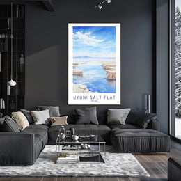 Uyuni Salt Flat Poster PosterGoat