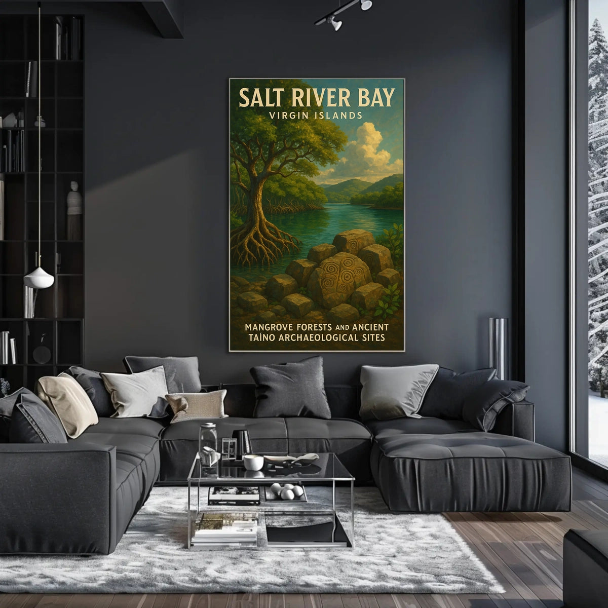 Salt River Bay Virgin Islands Poster