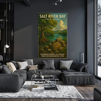 Salt River Bay Virgin Islands Poster