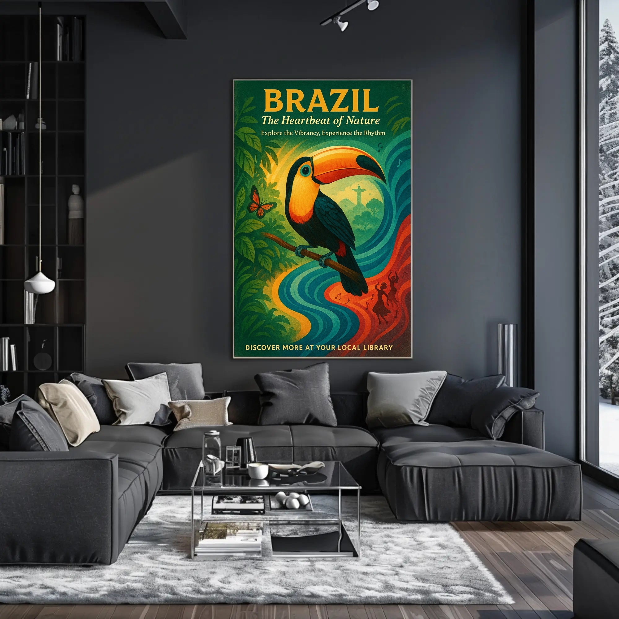 The Heartbeat of Nature Poster