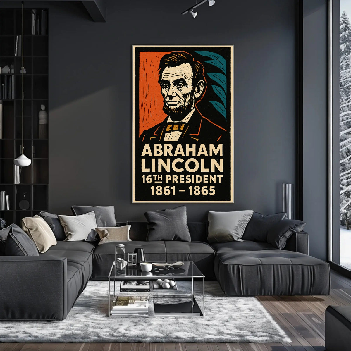 Abraham Lincoln 16th President Poster
