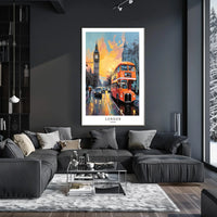 London Cityscape Poster