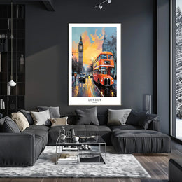 London Cityscape Poster