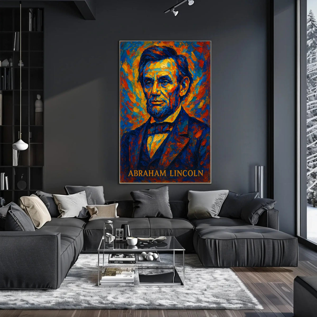 Vivid Legacy Abraham Lincoln Poster