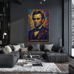 Vivid Legacy Abraham Lincoln Poster