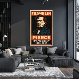 Franklin Pierce 14Th President Poster