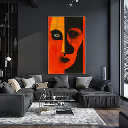 Abstract Expression Poster Modern Minimalist Wall Art