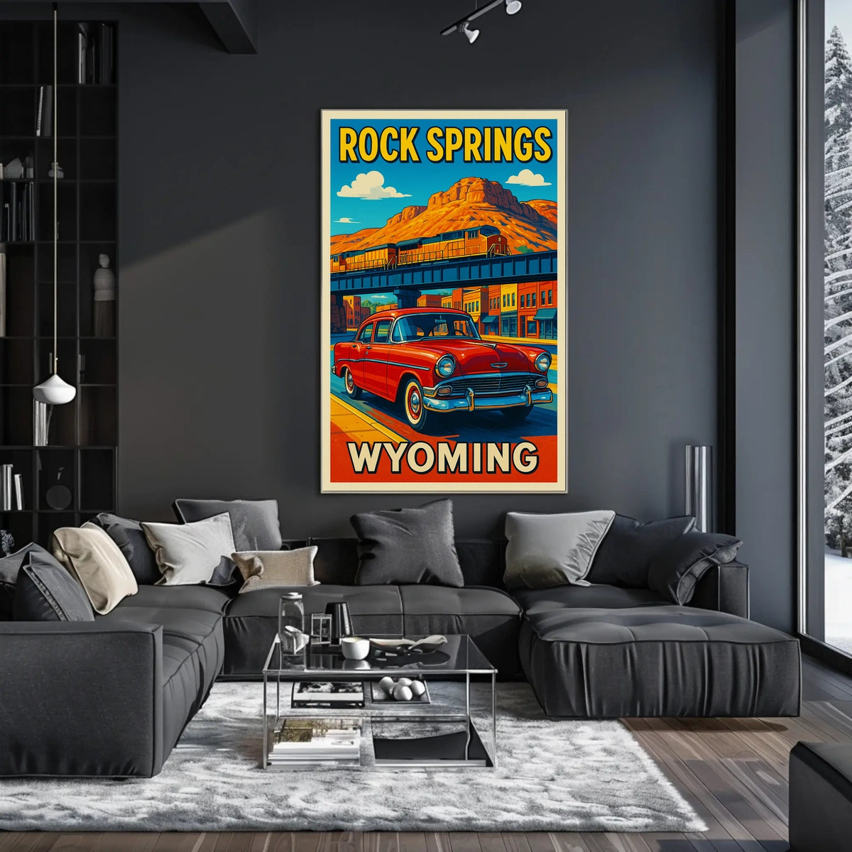 Rock Springs, Wyoming Poster