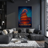 Colosseum Eternal Witness of Rome Poster