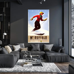 Exhilarating Adventure At Mt. Buffalo Poster