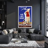 Air Like Wine Weston-Super-Mare Poster