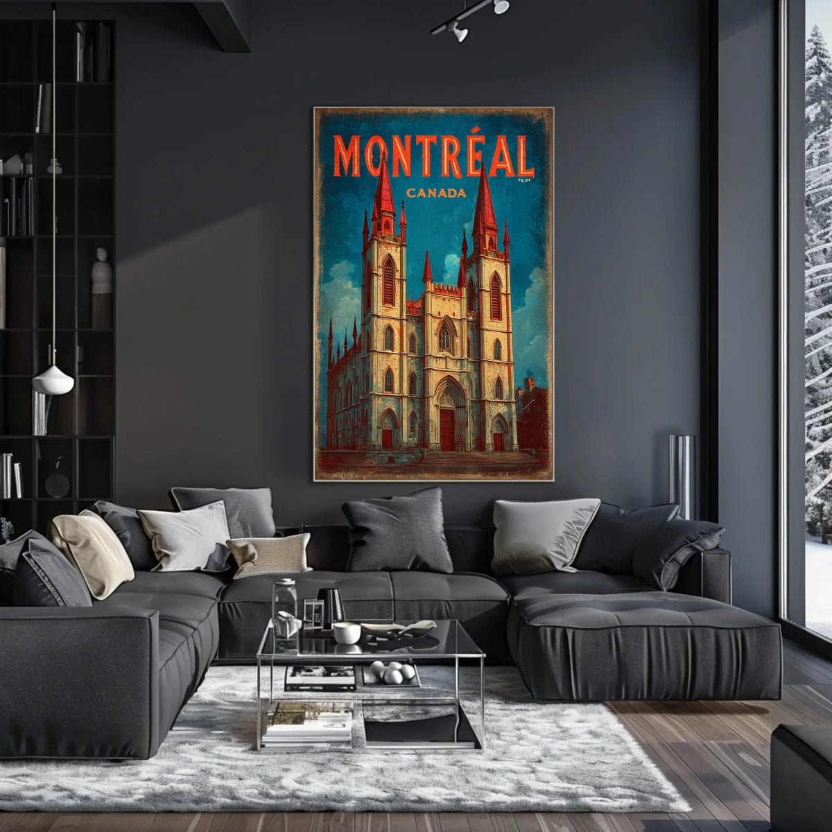 Montréal Architectural Marvel Poster