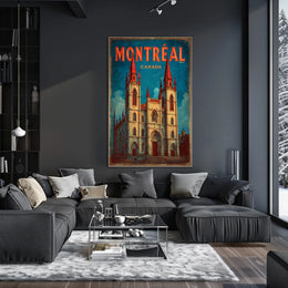 Montréal Architectural Marvel Poster