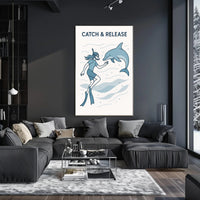 Catch & Release Poster PosterGoat