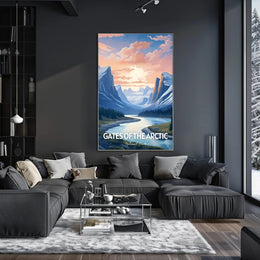 Gates of the Arctic Scenic National Park Poster