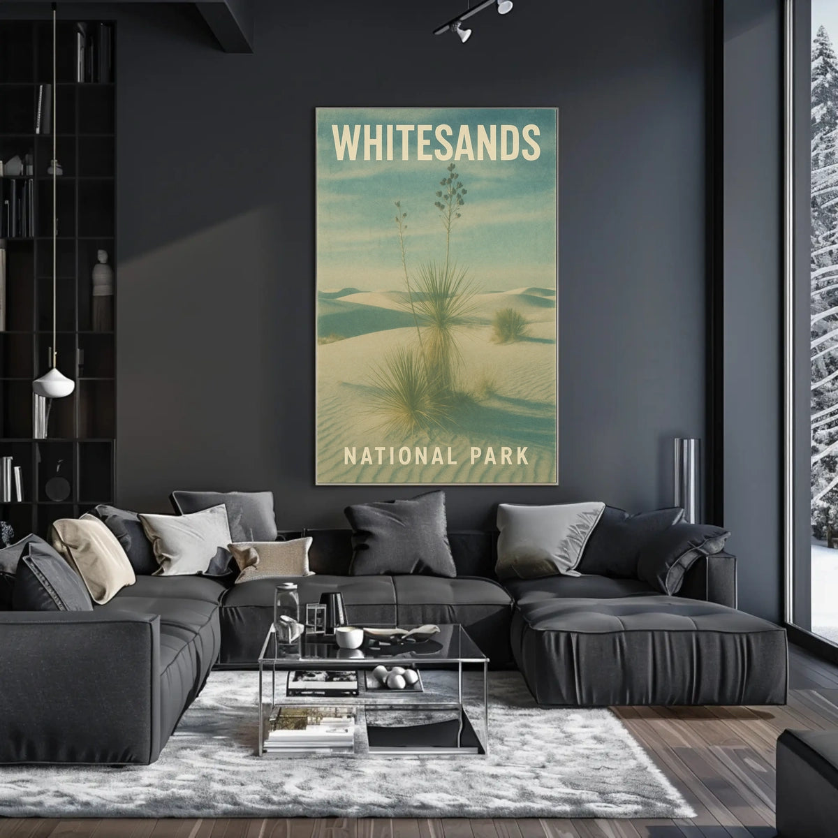 White Sands National Park Poster