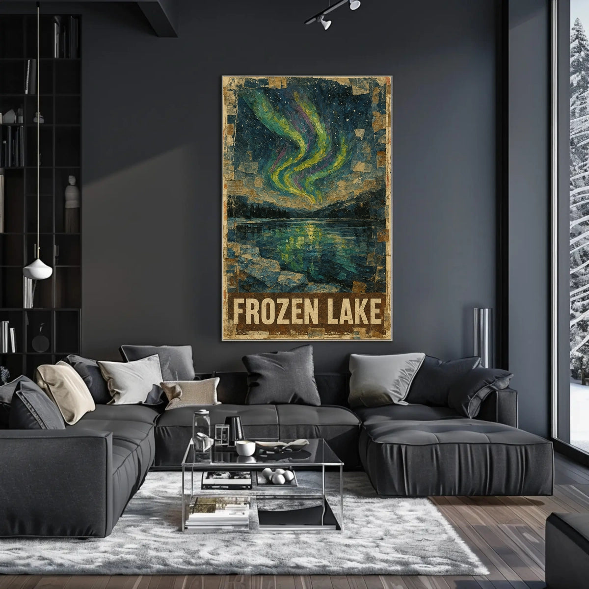 Frozen Lake Poster