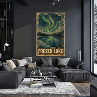 Frozen Lake Poster
