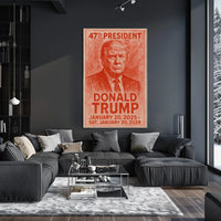 Donald Trump Pop Art Patriotic Poster