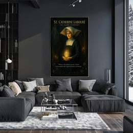 St. Catherine Labouré The Silent Visionary Poster