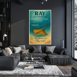 Rays Graceful Sea Dwellers Poster