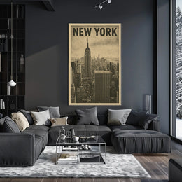 New York Skyline Poster