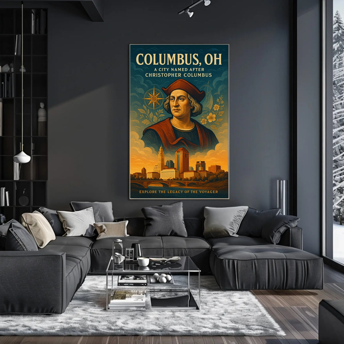 Columbus, Oh A Tribute To Christopher Poster