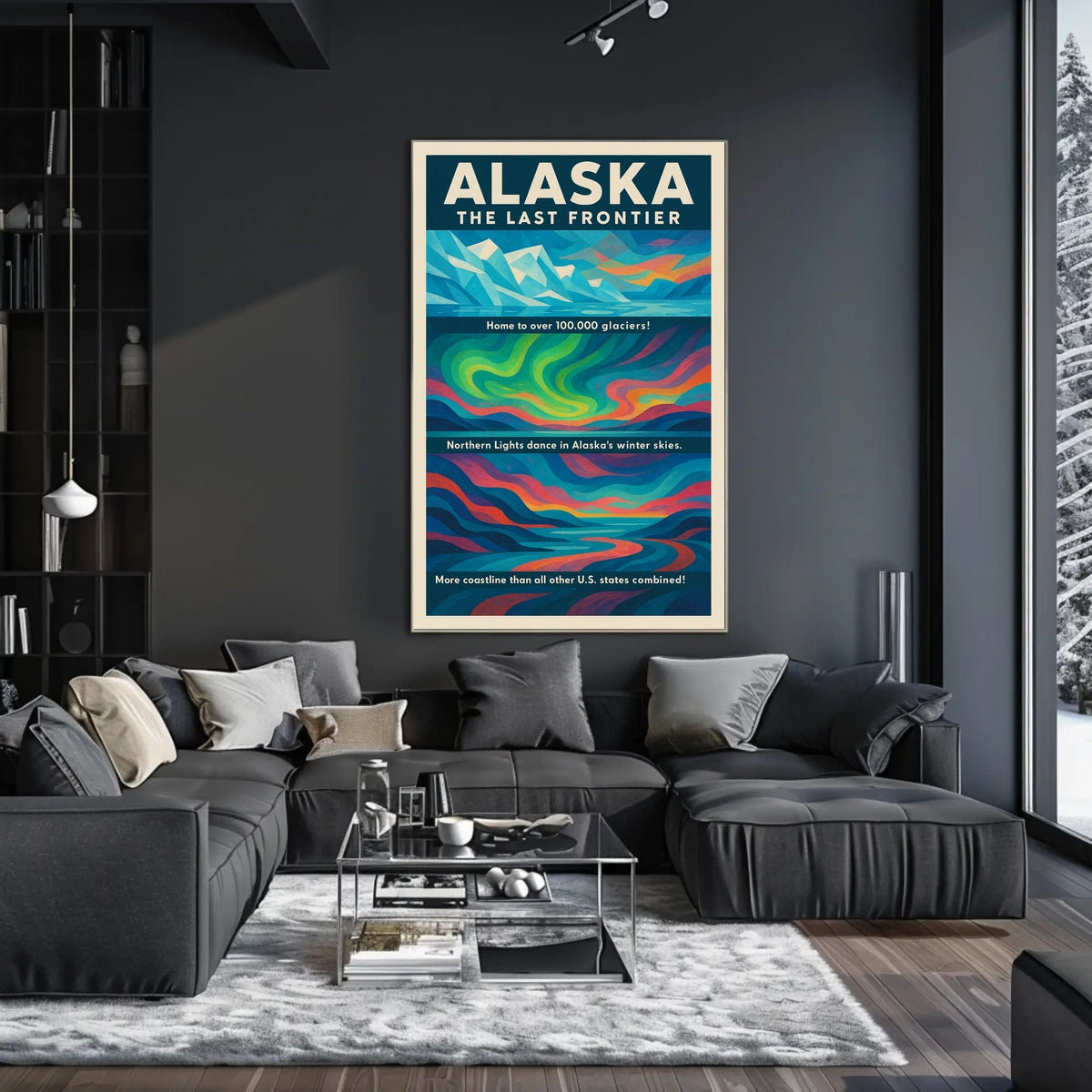 Alaska The Last Frontier Poster