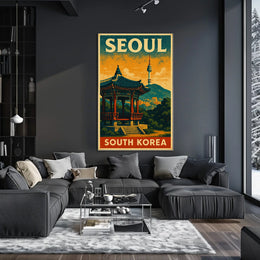 Seoul, South Korea Poster