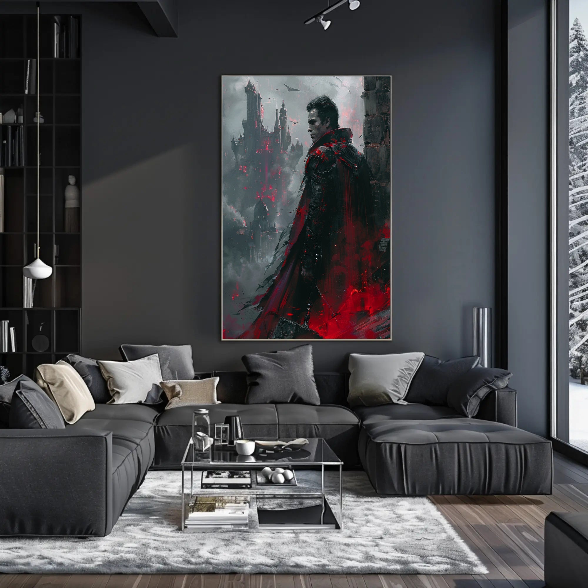 Dark Castle Sentinel Poster PosterGoat