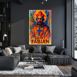 Saint Fabian Poster