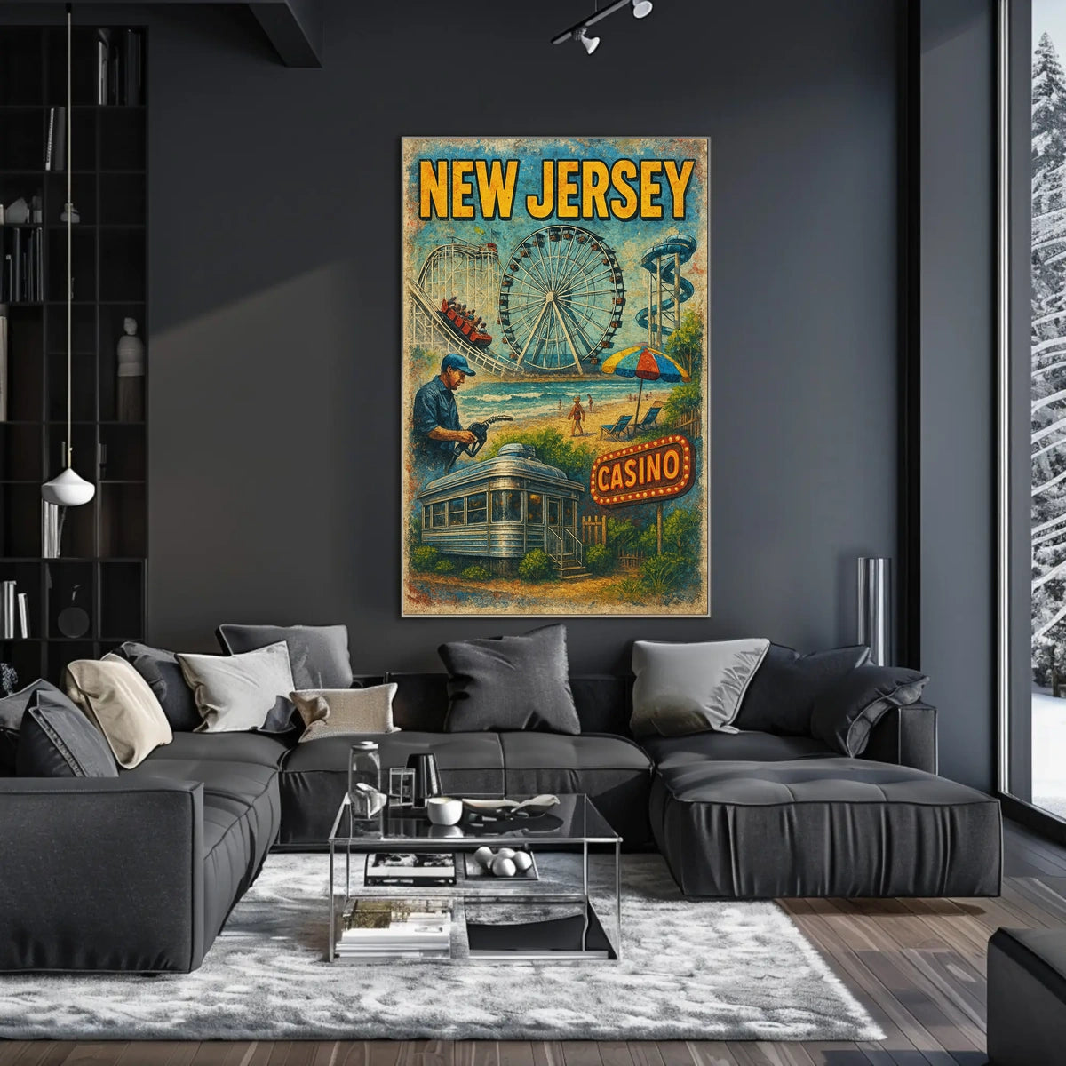 New Jersey Adventure Poster