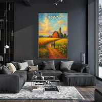 Iowa Countryside Poster