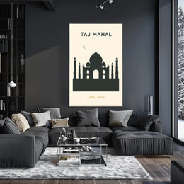 Taj Mahal Agra, India Poster PosterGoat