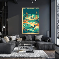 Coastal Serenity Poster