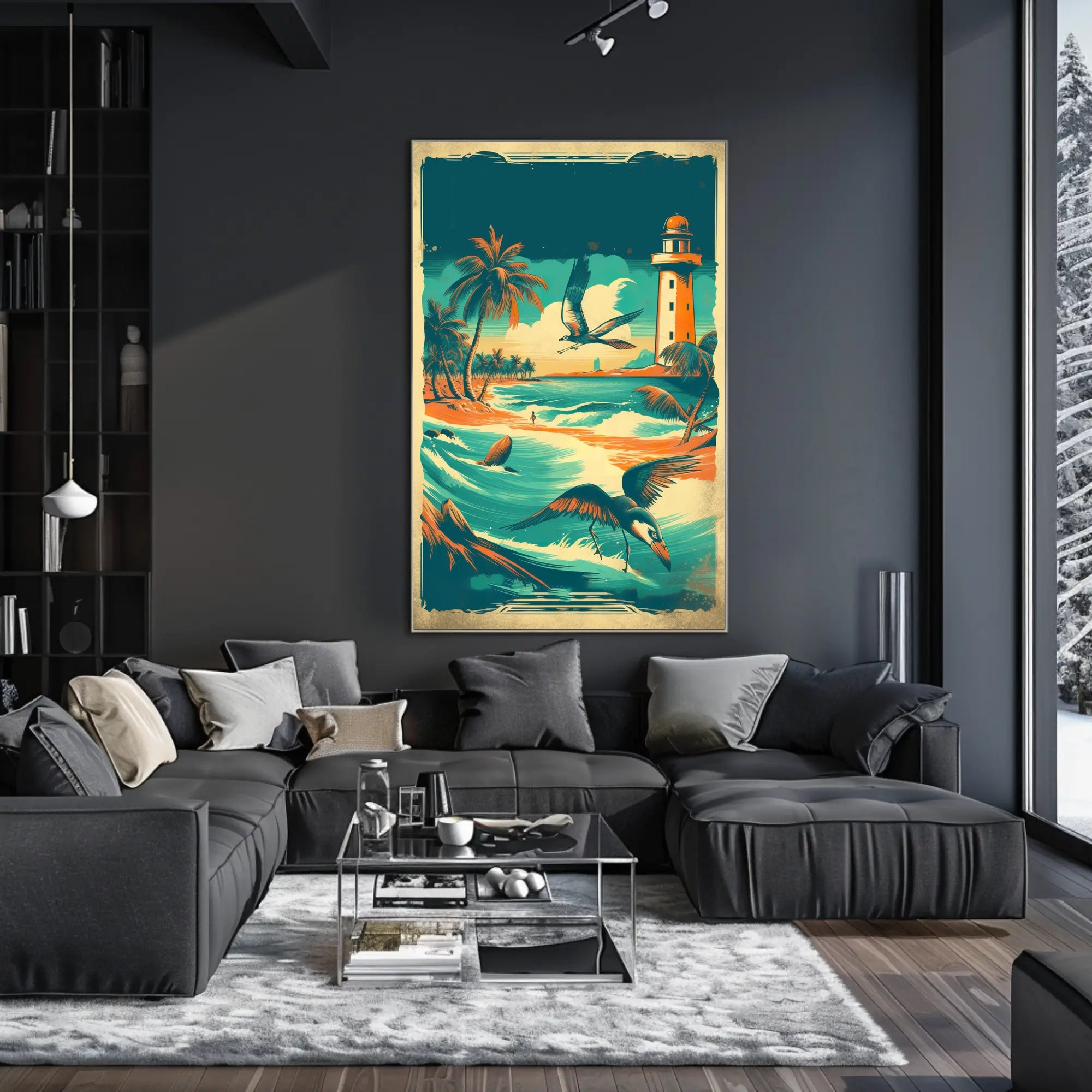 Coastal Serenity Poster